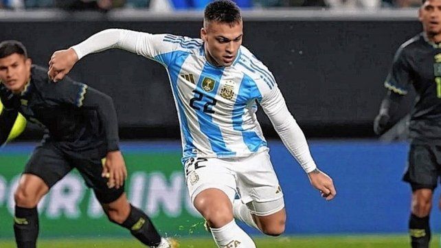 Lautaro Martínez restó importancia a la falta de gol que trae con la Selección Argentina.