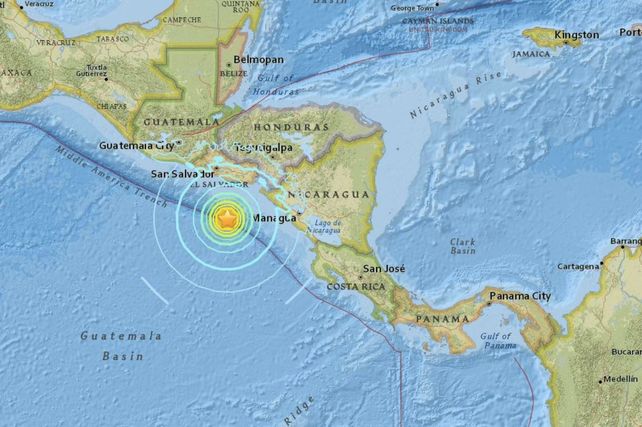 El epicentro del terremoto tuvo una profundidad de 10