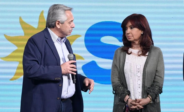 Alberto Fernández y Cristina Kirchner siguen con sus divergencias en público.