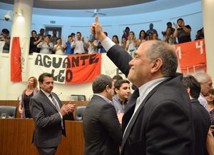 Simoniello se despidió del Concejo y en su lugar asumió Marcelo Ponce