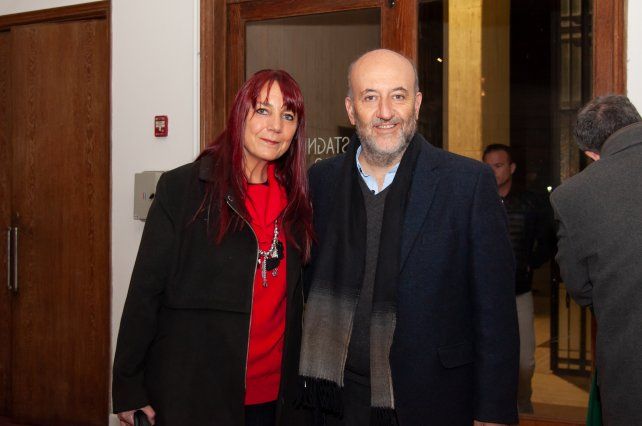 Laura Mármirolli y Leonardo Caruana