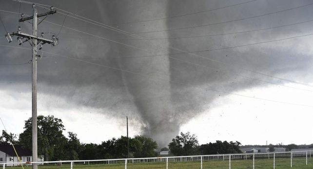 Viralizó un falso tornado y fue denunciada por provocar pánico Viralizó un falso tornado y fue denunciada por provocar pánico