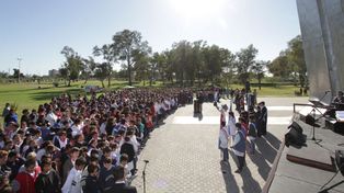 Más de mil alumnos prometieron respeto a la Constitución Nacional