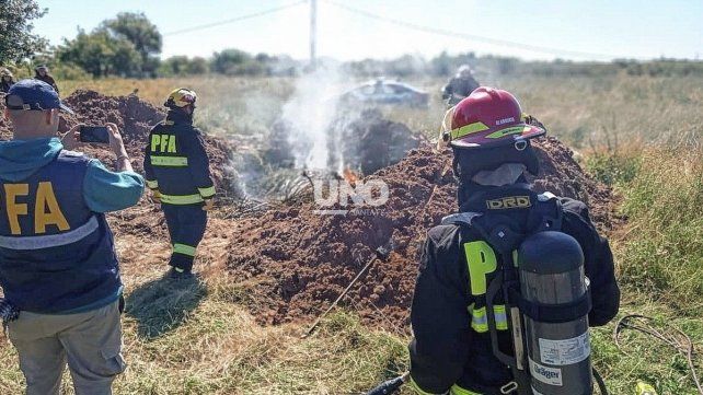 Incineraron las 1.500 plantas de marihuana que fueron descubiertas por la Federal en febrero en Arroyo Leyes