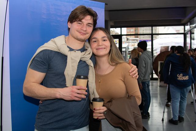 Agustín Gómez y Camila Navarro