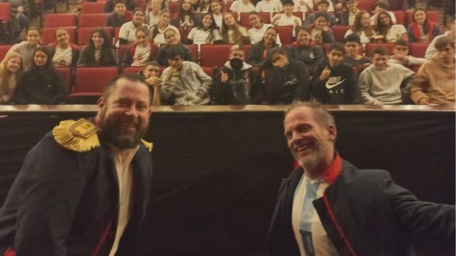 Los protagonistas&nbsp;Juan Kohner y Andrés Main