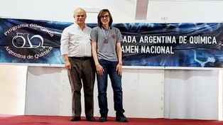 Ariel Grillo es estudiante de 6° año de química del Politécnico.