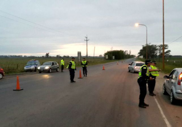 Hubo 24 casos de alcoholemia positiva en controles de tránsito el fin de semana