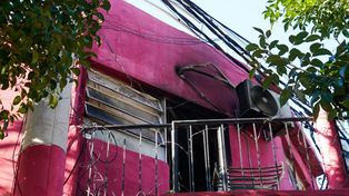 Se incendió la casa de una mujer embarazada que estaba junto a sus dos hijos