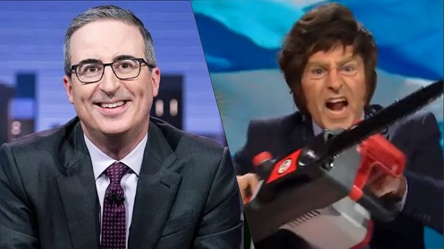 El programa estadounidense “Last Week Tonight with John Oliver” y “El intermedio” en España bromearon con Javier Milei.