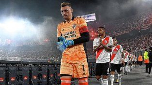 Franco Armani no defenderá los colores de River en Santa Fe.