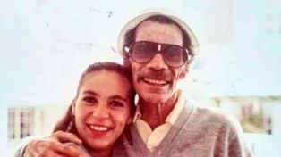 Monchito, su apodo familiar. Don Ramón junto a su hija Carmen.&nbsp;