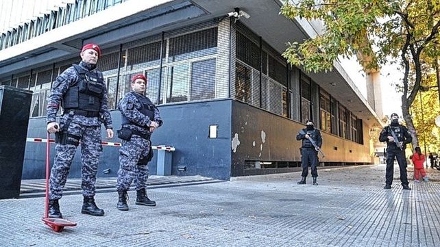 El Centro de Justicia penal con un operativo con más de 80 efectivos