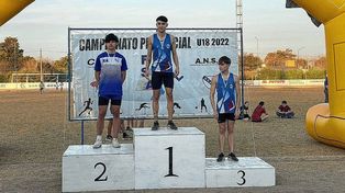 . San Guillermo fue escenario del Campeonato Provincial U18 con una buena participación de atletas.
