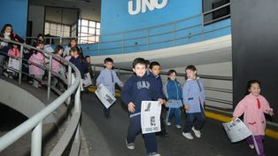 El jardín Nº 73, en el diario