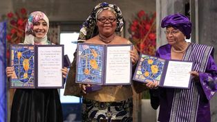 Por primera vez en la historia, tres mujeres reciben el Nobel de la paz