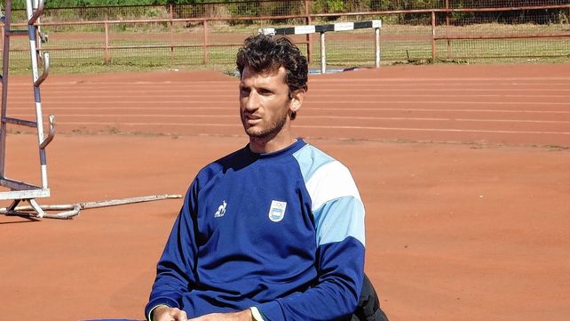 Germán Chiaraviglio se prepara para afrontar los Juegos Odesur en Asunción del Paraguay.