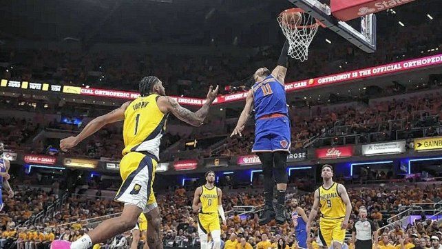 New York Knicks superó como visitante a Indiana Pacers en la tercera final de la Conferencia Este de la NBA.
