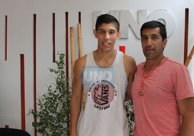 “El que siempre está encima mío dándome consejos es mi papá”