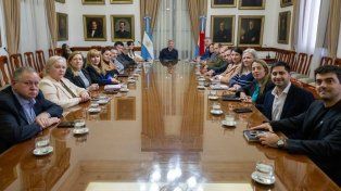 Frigerio analizó la situación financiera con sus legisladores