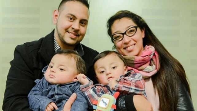 Todos felices. Los padres