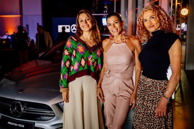Romina Risiglione, Mariela Spoto y Roxana Glikstein.