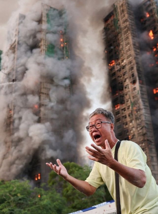 Al menos trece personas murieron este miércoles en un incendio ocurrido en un complejo residencial de Hong Kong.