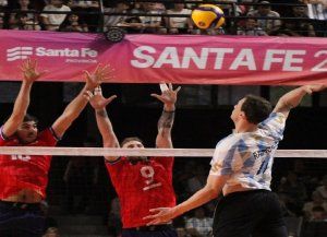 Vóleibol: Argentina perdió ante Chile y se quedó con la plata