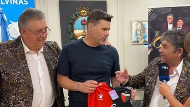 Mauricio Pochettino bailó con Los Palmeras en Barcelona