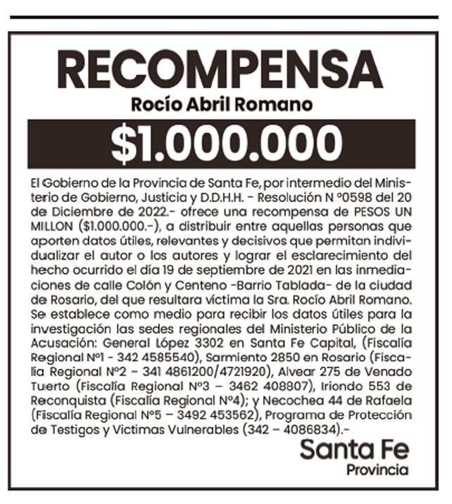 Quiero que mi nieto sepa quien mató a su madre  y que se haga justicia