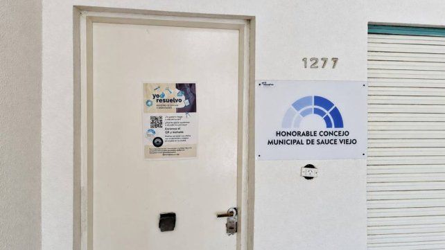El pedido para apartar a Uliambre del Concejo de Sauce Viejo quedó en cuarto intermedio.