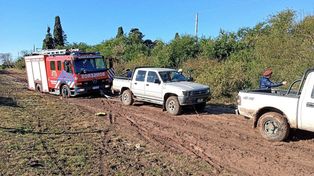 Bomberos iban a apagar un incendio