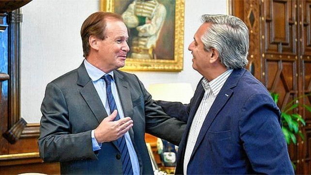 El presidente Alberto Fernández arriba a Entre Ríos