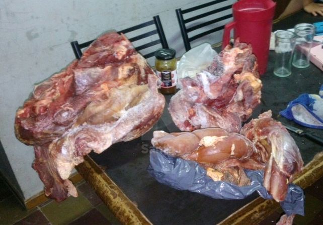 San Jorge: secuestraron animales robados y faenados clandestinamente