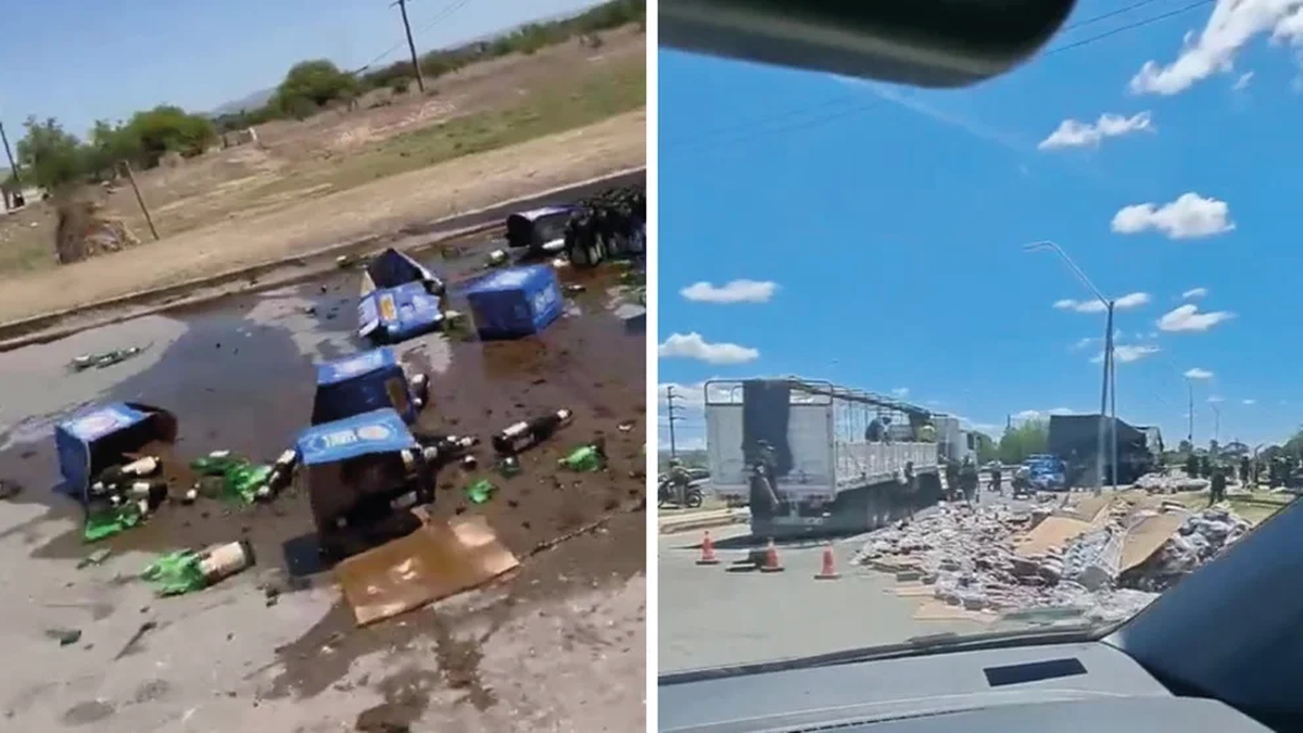 Chiste Del Destino Una Camioneta Con Fernet Y Un Camión Con Coca Cola Volcaron En La Misma Esquina 5209