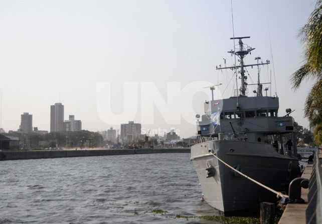 El Buque tiene una importante historia militar tras haber participado en combate en la Guerra de Malvinas