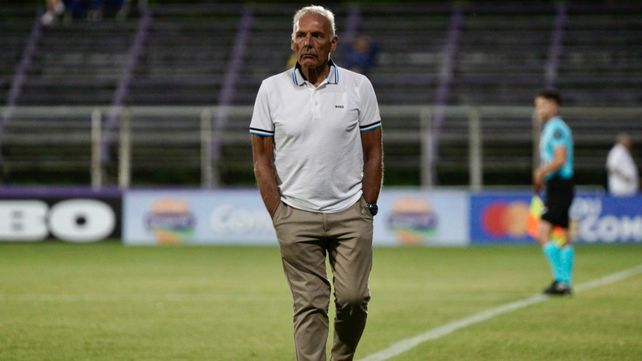 Técnico canalla. Miguel Ángel Russo quedó conforme con la producción del equipo en su paso por Montevideo.&nbsp; 
