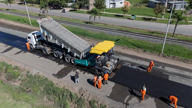 Avanzarán durante el fin de semana las reparaciones sobre ruta 11 en jurisdicción de Timbúes