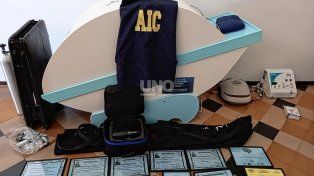 Cayó preso un falso kinesiólogo por ejercicio ilegal de la medicina