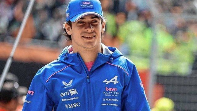 Franco Colapinto se mostró muy feliz por todo lo que vivió en estos últimos días.