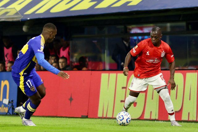 Boca fue local ante Estudiantes.