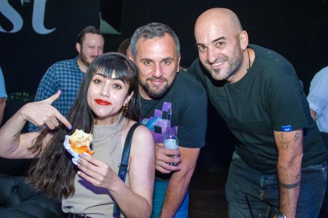 Nahir Saieg, Leo Vinvento  y Héctor Rio