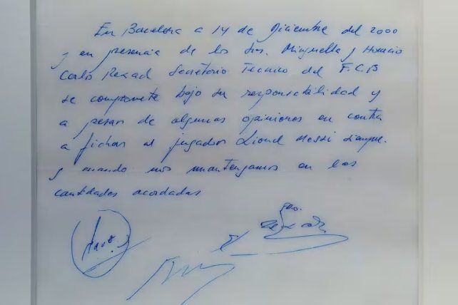 Messi, una servilleta y una decisión: el día que Jorge cambió para siempre el destino de Leo