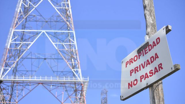 Aseguran que con los nuevos desbarrancamientos la antena quedó