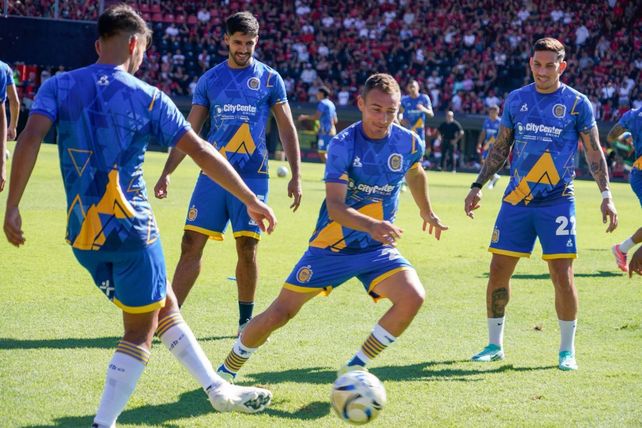 Marco Ruben estuvo convocado una sola vez, en el clásico que Central ganó en el Parque.