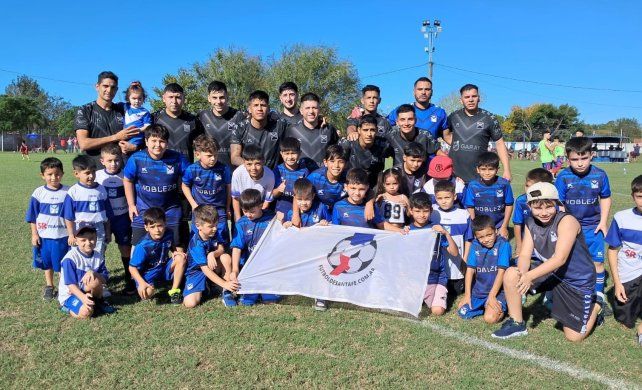El clásico de la ciudad de Recreo entre Nobleza y La Perla terminó 1 a 1.