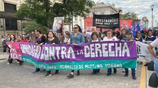 El grito Christe femicida se hizo presente en el Ni Una Menos 