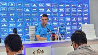 Lionel Scaloni confirmó a Messi de titular&nbsp;