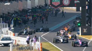 Franco Colapinto fue el primero en salir a la pista de Suzuka para la FP2 del GP de Japón.