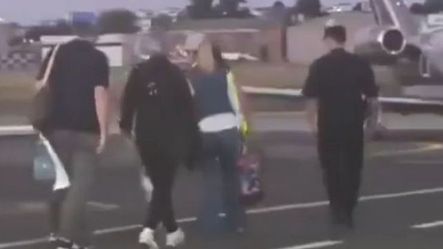 Captura de pantalla. El video de Adorni